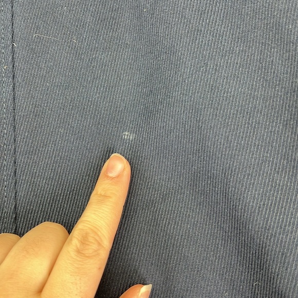 NWT Vince Button Up Jacket Coat Blue Womens Size S Cotton Blend Snap Button - Picture 12 of 12